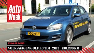 Volkswagen Golf 1620 TDI  2013  750286 km  Klokje Rond [upl. by Dart145]