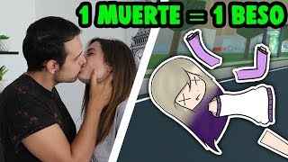 MI NOVIO ME BESA POR CADA MUERTE EN ESTE OBBY DE ROBLOX [upl. by Onafets531]