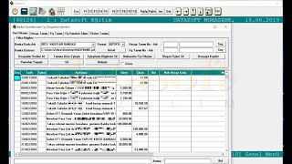 Datasoft Banka Ekstresinden Fiş Oluşturma [upl. by Melas]