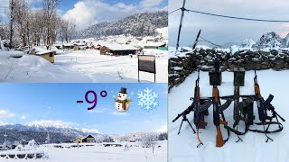 EP118☃️☃️ 9° CELSIUS  SNOWFALL VLOG ☃️zutovivillagebrothers [upl. by Mirak]