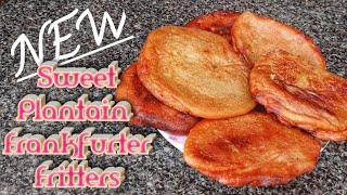 How To Make Frankfurter with Sweet Plantain Fritters [upl. by Napas]