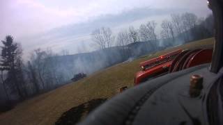 Brush 63 responding to and operating at a large brush fire  Part 1  720p HD [upl. by Doowron314]