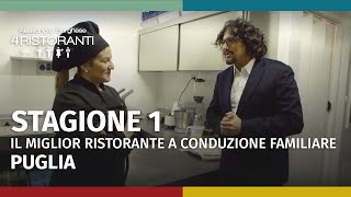 Ale 4 Ristoranti Stagione 1  Il miglior ristorante della Puglia  Puntata 4  Parte 1 [upl. by Demaria]