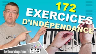 172 exercices sur lindépendance des mains au piano [upl. by Hebrew]