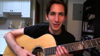 Wildfire by John Mayer Acoustic Guitar Tutorial [upl. by Hnah25]