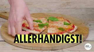 Allerhandigst bloempotschaal als pizzaplaat  Allerhande [upl. by Mairam]