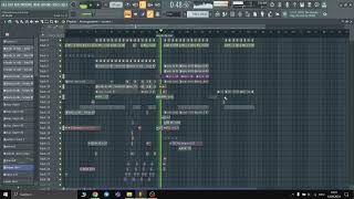 knock2 style bass house  fl studio [upl. by Hardy]