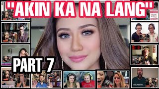 MORISSETTE quotAKIN KA NA LANGquot  PART 7  REACTION COMPILATION [upl. by Niowtna]