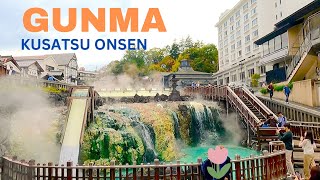 GUNMA KUSATSU HOT SPRING [upl. by Darleen]