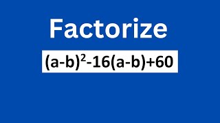 Factorize ab216ab60 [upl. by Annahsal]