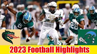 UAB vs Tulane FULL GAME HIGHLIGHTS  2023 College Football [upl. by Karp]