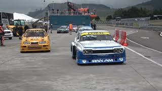 Historic Touring Cars and Historic Saloons Sports and GTs Historic GP Taupo January 2024 [upl. by Aicenert540]