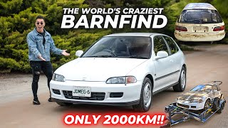 BARN FIND Honda Civic EG6 SiR Survivor Will Blow Your Mind [upl. by Ladonna]