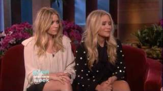 MaryKate amp Ashley Olsen Interview On Ellen  September 2010 [upl. by Llewellyn451]