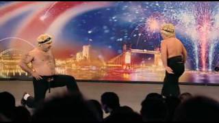 Britains Got Talent 2009 EP 1  Starvos Flatly EXTENDED VISION HQ [upl. by Jea646]