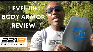 Body Armor Review  Caliber Armor Level III AR550 MultiCurve Steel [upl. by Lavine]