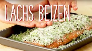 Lachs richtig beizen [upl. by Aliuqa]