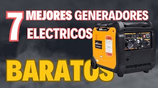 🥇 7 MEJORES GENERADORES ELECTRICOS BARATOS ✅ CALIDAD PRECIO GENERADORES INVERTER  GRUPO ELECTROGENO [upl. by Allenod]