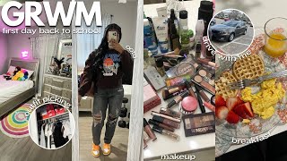 GRWM first day back to school after winter break [upl. by Weinstock]