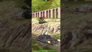 blitz wotblitz thanks wot worldoftanks BZ75 таран [upl. by Milan]