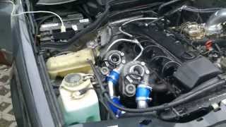 Revving w124 300ce twin turbo [upl. by Anele]