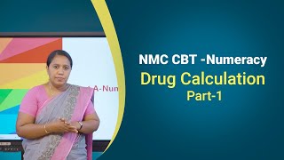 NMC CBT Numeracy Drug Calculation Part1 [upl. by Lorrac]