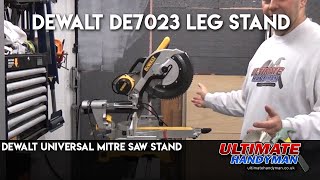 Dewalt DE7023 Leg Stand  Dewalt Universal Mitre Saw Stand [upl. by Ryle476]