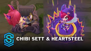 Chibi Sett amp Chibi Heartsteel Sett  Teamfight Tactics [upl. by Avla468]