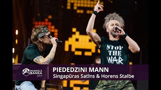 Singapūras Satīns amp Horens Stalbe  Piededzini mann  Muzikālā Banka 2019 [upl. by Idnahs]