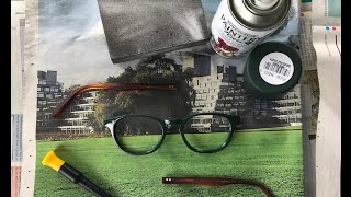 HOW TO CUSTOMISE A PAIR OF GLASSES [upl. by Lance]