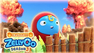 Do you know the feeling of explosion  Zellygo Highlight  cartoon for kids best song and animation [upl. by Ardnikal]