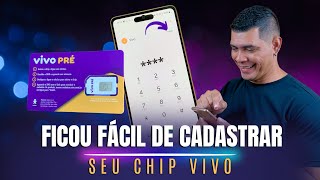 A FORMA MAIS FÁCIL E RÁPIDA DE CADASTRAR SEU CHIP VIVO VEJA COMO CADASTRAR CHIP VIVO ATUALIZADO [upl. by Searle]