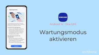 Wartungsmodus aktivieren  Samsung Android 14  One UI 6 [upl. by Adnaugal]