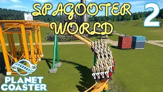 Planet Coaster SPAGOOTER WORLD  Part 2  NEW SPAGOOTIE [upl. by Aicert]