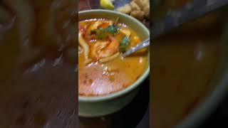 Spicy sour soup with seafood [upl. by Lenhart414]