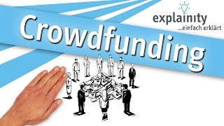 Crowdfunding einfach erklärt explainity® Erklärvideo [upl. by Akinohs]