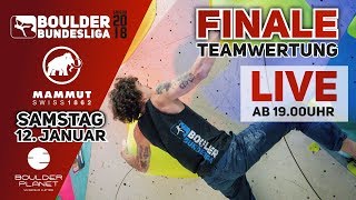 LIVE Finale – Teamwertung –Boulder Bundesliga [upl. by Christoper]