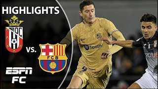 🚨 QUARTERFINAL BOUND 🚨 Ceuta vs Barcelona  Copa Del Rey Highlights  ESPN FC [upl. by Yecak]