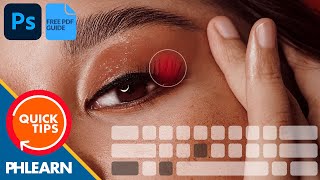 Essential Keyboard Shortcuts for Retouching in Photoshop  Quick Tips [upl. by Dlaner]