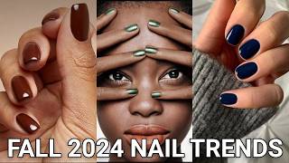 The Best Fall 2024 Nail Trends To Wear  Classy Style [upl. by Jeffries]