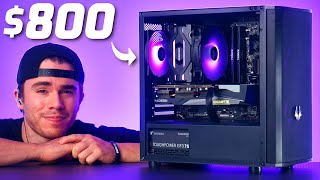 The BEST 👑 800 Budget Gaming PC ⚡ Build Guide 2023 [upl. by Dan]