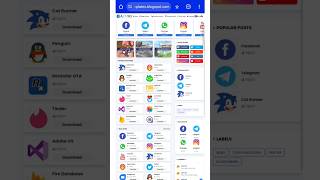 How To Create Professional Apps Downloading Website  FREE website templates  shorts  shortvideo [upl. by Rask553]