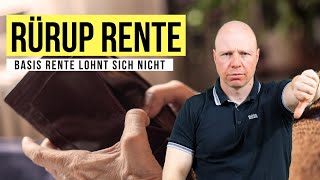 Schluss mit Rürup Rente  So kannst du richtig Steuern sparen amp Vorsorgen [upl. by Admama]