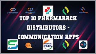 Top 10 Pharmarack Distributors Android App [upl. by Deron523]