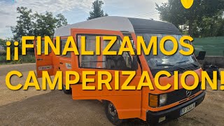 Vlog 15 Finalizamos camperizacion furgoneta mb140  Dentro Video [upl. by Higgins]