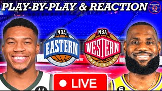 NBA 2024 AllStar Game Live PlayByPlay amp Reaction [upl. by Lozano]