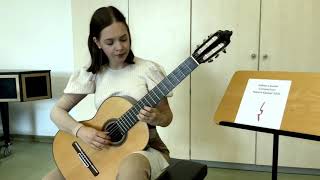 Koblenz Guitar Competition Hubert Käppel 2020  Veronika Mushkina [upl. by Ycrep]