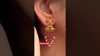 Latest trendy gold earringsNew collection gold earringsgoldgoldjewelleryearringsshortsshort [upl. by Dyke549]