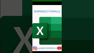 SUMPRODUCT FORMULA excel exceltips exceltech exceltricks trending exceltutorial shorts [upl. by Avad375]