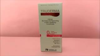 Review of Truederma Absolute Radiance English  ClickOnCare [upl. by Epifano25]